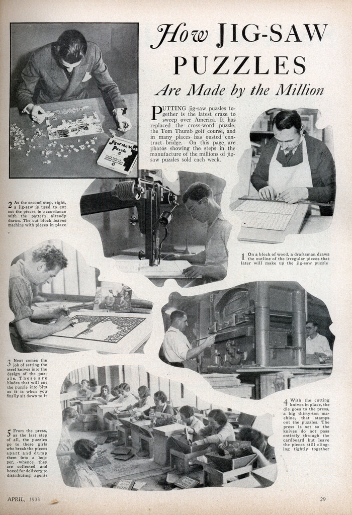 how jigsaw puzzles are made