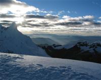 Sunrise over the Cordillera, Peru