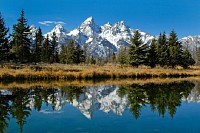 Teton Mountain Range , Wyoming, USA