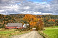 Autumn in Vermont, USA