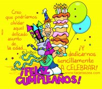 Feliz Cumpleaños/Joyeux Anniversaire/Happy Birthday