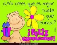 Feliz Cumpleaños/Joyeux Anniversaire/Happy Birthday