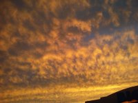 evening arrives
