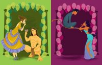 Jane Tarzan / Aladdin Jasmine
