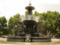 Sarmiento Plaza Mendoza Argentina