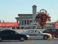 View on Tian 'anmensquare with Mao Mausoleum
