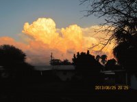 summer clouds gulf coast florida
