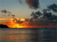 Sunset Tahiti