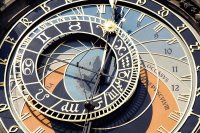Close-up Astronomic Clock Prague
