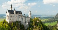 Schloss Neuschwanstein near Füssen Germany