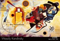 Wassily Kandinsky Yellow Red and Blue