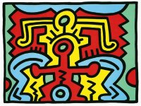 Painting Keith Haring
