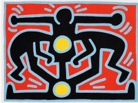 Painting Keith Haring