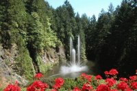 Butchart Gardens Victoria Island Canada