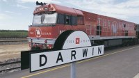 The famous Ghan Darwin Australia