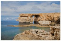 Azure window Rock Gozo Island Malta