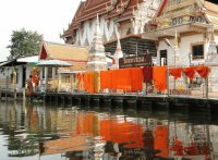 Monks Laundry at the Monastry Bangkok