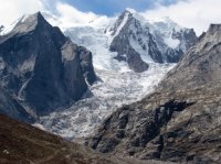 Glacier in the Himalaya
