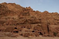 Rock Houses Petra Jordan