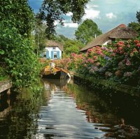 Giethoorn Overijssel the Netherlands