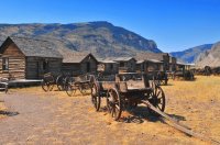 Old Trail Town Wyoming USA