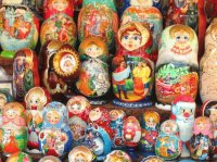 Babushka Dolls on the Market