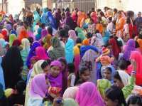 Colorful Market in India