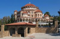 Agios Nektarios Monastery Aegina Greece