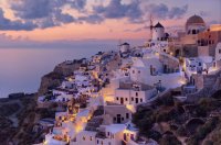 Evening in Mykonos Greece