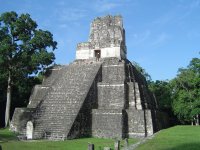 Maya Temple Tikal Guatemala