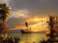 Sailboat at Sunset