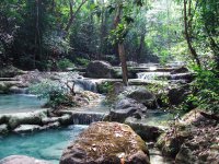 Erewan falls Kanchananburi Thailand