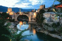 The Famous Bridge in Mostar