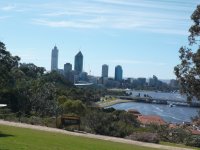 Perth from Botanic gardens