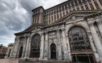 Estación Central de Michigan. Detroit, EEUU