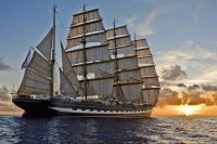 The Kruzenshtern Russian Sailingvessel
