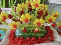 Hawaiian Luau party snacks