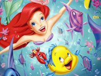 Ariel e linguado