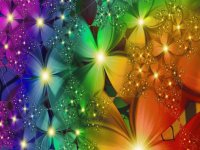Colored Flowers