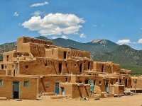 Taos Pueblo village New Mexico