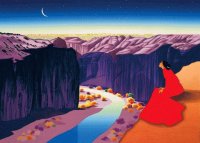Moon River by R.C. Gorman Navajo artist