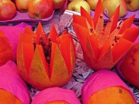 Papayas Mexican market