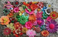 Plastic Mexican Brooch collection