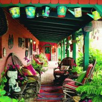 Mexican Hacienda patio