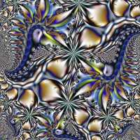 Toucans and Flowers fractal