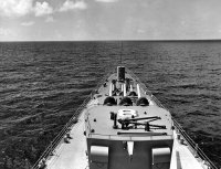 Over the Bow from the Bridge
