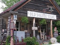 Old country store in Sautee Georgia USA