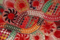 Nanduti weaving Paraguay