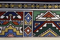 Ndebele style, part of the House