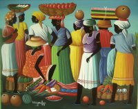 Haitian art by Berny Mathias